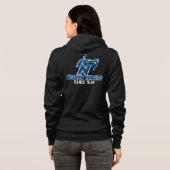 Nicolet Ritter-Tanz-Team-amerikanischer Hoodie (Schwarz voll)
