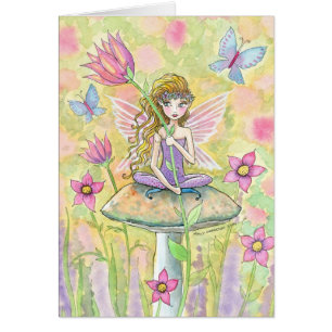 Nicolette Blume Fairy Card