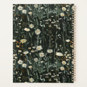 Nicolette Dark Daisy Floral Striped Planer (Rückseite)