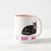 Nicolette Le Mao Mao Zweifarbige Tasse (VorderseiteRechts)