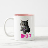 Nicolette Le Mao Mao Zweifarbige Tasse (Links)