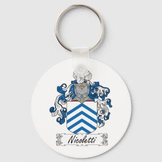 Nicoletti Familienwappen Schlüsselanhänger