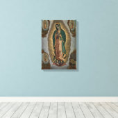 Nicols Enrquez Die Jungfrau von Guadalupe Leinwanddruck (Insitu (Holzboden))