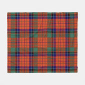 Nicolson Ancient Plaid Fleecedecke (Vorderseite (Horizontal))
