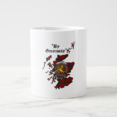 Nicolson Clan Abzeichen Jumbo Tasse (Vorderseite)