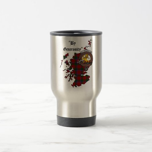 Nicolson Clan Abzeichen Travel Mug Reisebecher (Mittel)