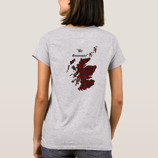 Nicolson Clan Women T-Shirt (Rückseite)