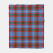 Nicolson Kariert Fleecedecke (Vorderseite)