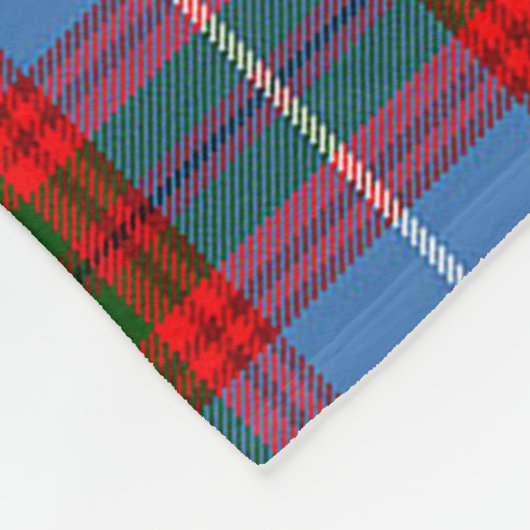 Nicolson Kariert Fleecedecke (Ecke)