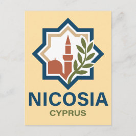 Nicosia Cyprus Mediterranean Postkarte