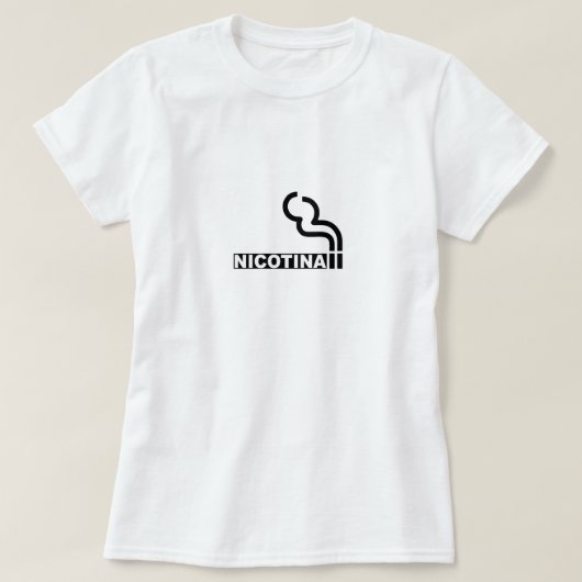 Nicotina T-Shirt (Design vorne)