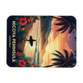 Nicoya Halbinsel Costa Rica Travel Magnet (Horizontal)