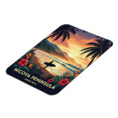 Nicoya Halbinsel Costa Rica Travel Magnet (Linke Seite)