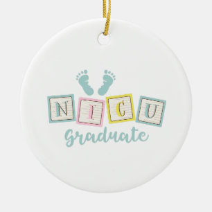 NICU-Abschluss Keramik Ornament