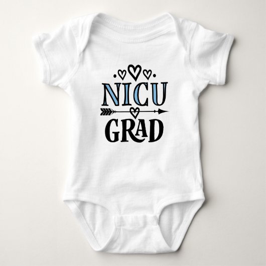 NICU Absolvent-Baby-Geschenk Baby Strampler (Vorderseite)