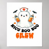 Nicu boo boo Crew halloween, Nicu Boo Crew Funny N Poster (Vorne)