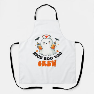 Nicu boo boo Crew halloween, Nicu Boo Crew Funny N Schürze