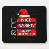 Nicu Christmas Shirt Nicu Nurse Xmas Party Nicu Nu Mousepad (Vorne)