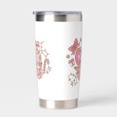 NICU Cutie Christmas – Festive Ornament Design  Thermobecher (Rechts)