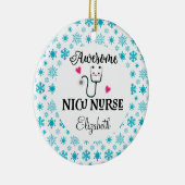 NICU-Geschenk für Krankenpflege Keramik Ornament (Rechts)