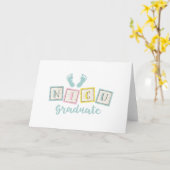 NICU Graduate Karte (Gelbe Blume)