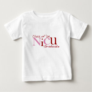 NICU graduierte Klasse von '09 (Rosa) Baby T-shirt