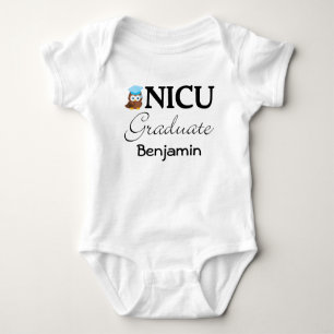 NICU graduierter personalisierter Baby-Jungen-T - Baby Strampler