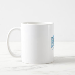 NICU-Krankenpfleger-Babifüße-Karree-Buchstaben-Sch Kaffeetasse