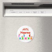 NICU Krankenschwester - Adorable Baby Graphics Magnet (In Situ (Geschirrspüler))