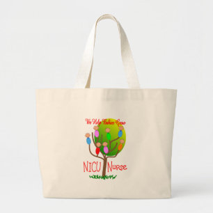 NICU Krankenschwester-Geschenke, entzückende Baby Jumbo Stoffbeutel