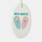 NICU Krankenschwester Keramikornament (Rechts)