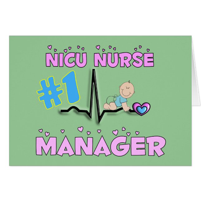 NICU Krankenschwester-Manager-Geschenke (Vorderseite (Horizontal))