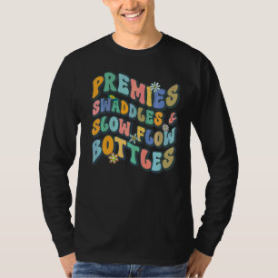 NICU-Krankenschwester Neonatale Frühchen Wickeltüc T-Shirt
