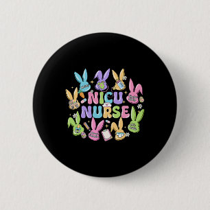 Nicu-Krankenschwester Ostersonntag Neonatologische Button