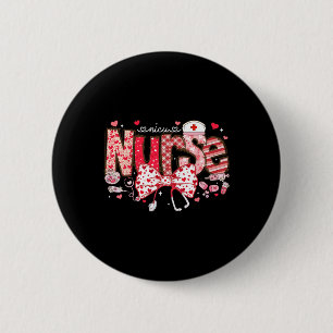 Nicu-Krankenschwester Stethoskop Kokette Schleife  Button
