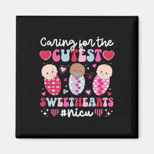 Nicu-Krankenschwester Valentinstag Nicu-Pflege Val Magnet