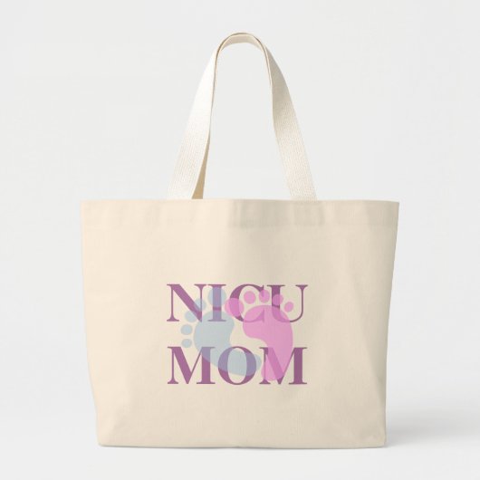 NICU MAMA JUMBO TOTE BAG STOFFBEUTEL (Vorne)