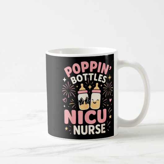 Nicu New Years Shirt, Nurse Png Bottles For The Ne Kaffeetasse (Rechts)