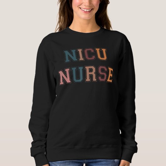 Nicu Nurse 1 Sweatshirt (Vorderseite)