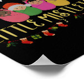 Nicu Nurse Christmas Sweetest Mistletoes Mother Ba Poster (Ecke)