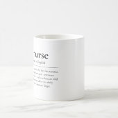 NICU Nurse Definition Neugeborene Icu Bewertung Kaffeetasse (Mittel)