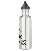 NICU Nurse Edelstahlflasche (Rechts)