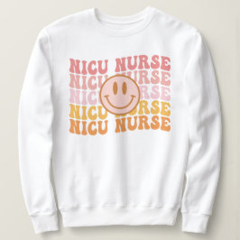 NICU Nurse Geschenk neonatale Intensivstation Kran Sweatshirt
