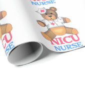 NICU Nurse Geschenkpapier (Rolleneckpunkt)