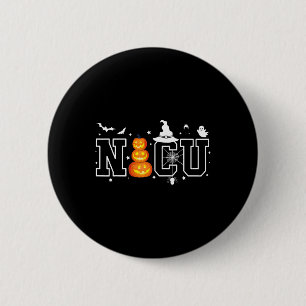 NICU Nurse Halloween Hospital Party Fun Pflege St. Button