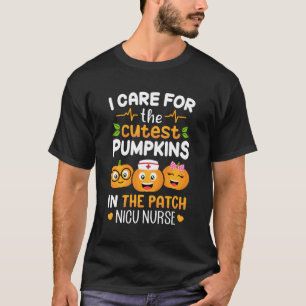 Nicu Nurse Halloween pflege ich für die St Pumpkin T-Shirt