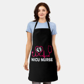 Nicu Nurse Heartbea Schürze (Getragen)