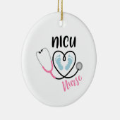 NICU Nurse Keramik Ornament (Rechts)