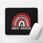 Nicu Nurse Neonatal Tiny Crew Christmas Holiday Nu Mousepad (Mit Mouse)