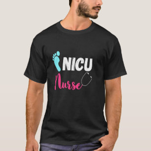 Nicu Nurse Neugeborene Neugeborene Intensivmedizin T-Shirt
